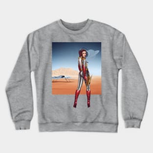 Red Crewneck Sweatshirt